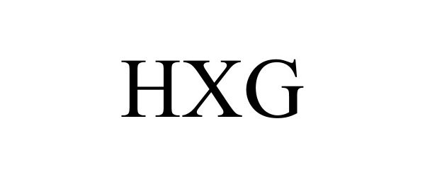 Trademark Logo HXG