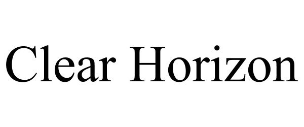 Trademark Logo CLEAR HORIZON