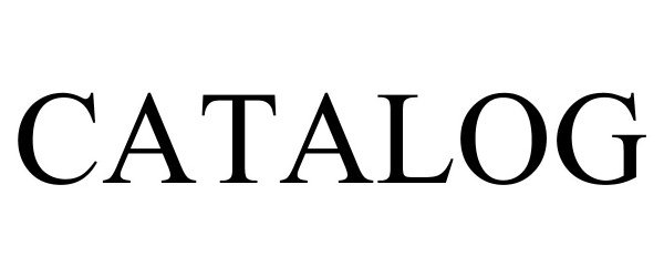 Trademark Logo CATALOG