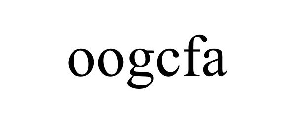  OOGCFA