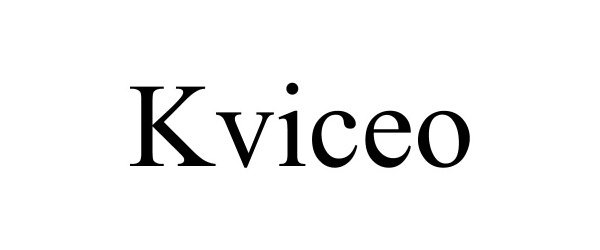 Trademark Logo KVICEO
