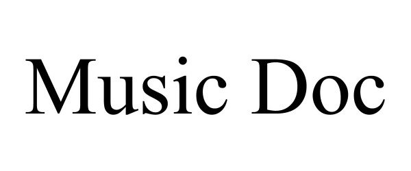 Trademark Logo MUSIC DOC