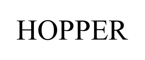 Trademark Logo HOPPER