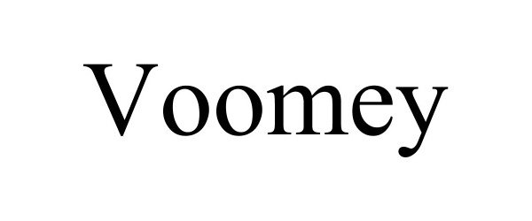 Trademark Logo VOOMEY