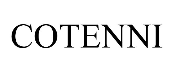 Trademark Logo COTENNI