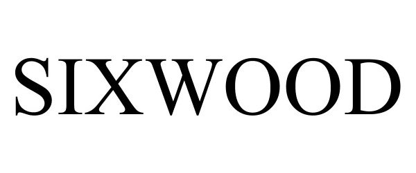 Trademark Logo SIXWOOD