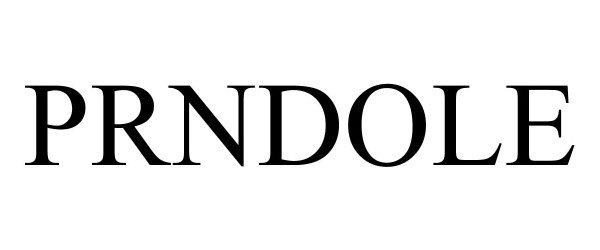 Trademark Logo PRNDOLE