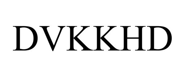 Trademark Logo DVKKHD