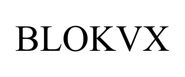 Trademark Logo BLOKVX