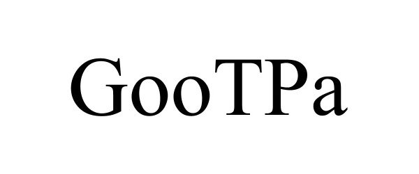 Trademark Logo GOOTPA