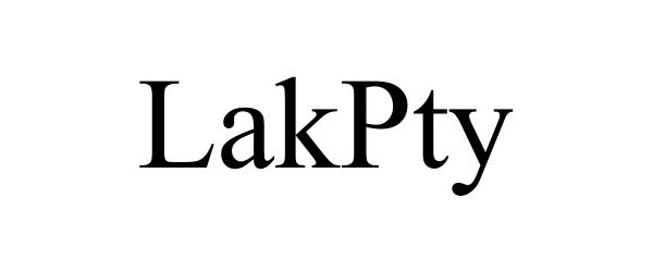 Trademark Logo LAKPTY