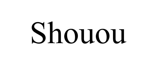 Trademark Logo SHOUOU