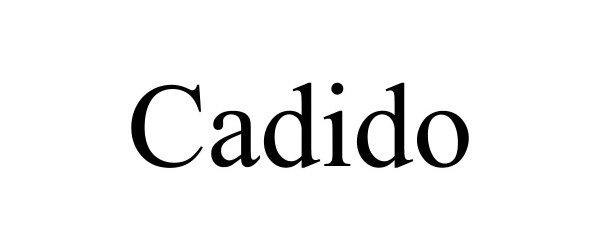 Trademark Logo CADIDO