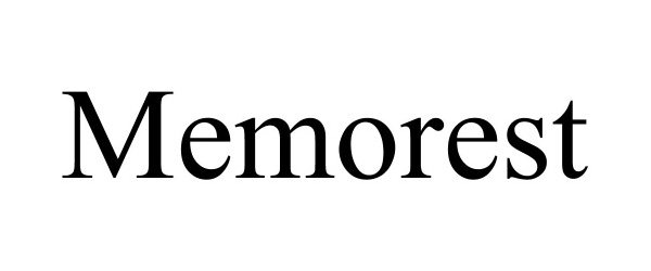 Trademark Logo MEMOREST