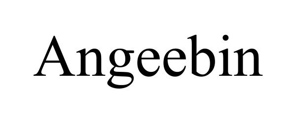Trademark Logo ANGEEBIN