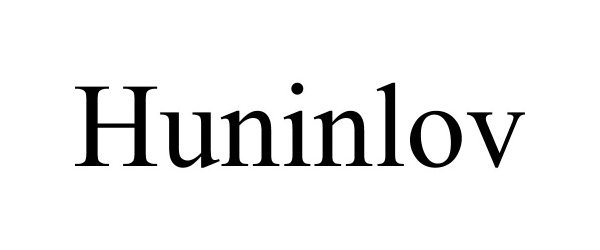 Trademark Logo HUNINLOV