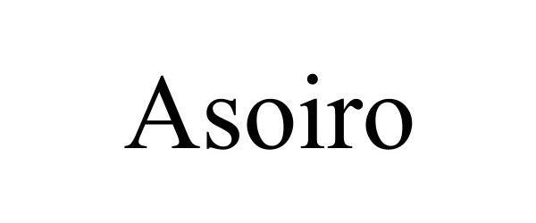 Trademark Logo ASOIRO
