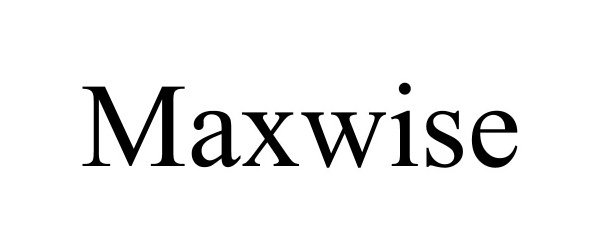 Trademark Logo MAXWISE