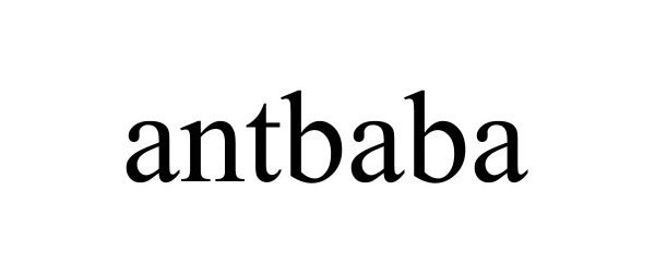 Trademark Logo ANTBABA