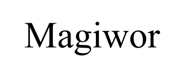 Trademark Logo MAGIWOR