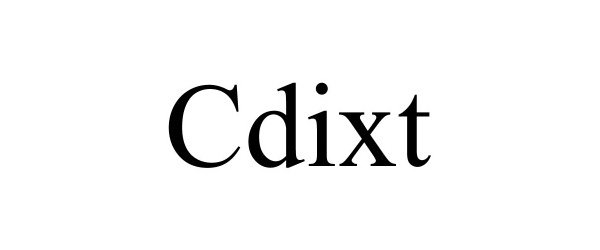 Trademark Logo CDIXT