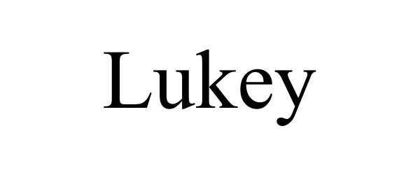 Trademark Logo LUKEY