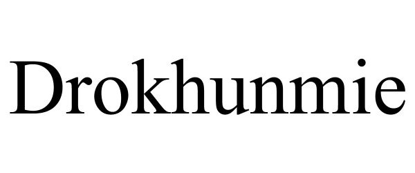Trademark Logo DROKHUNMIE