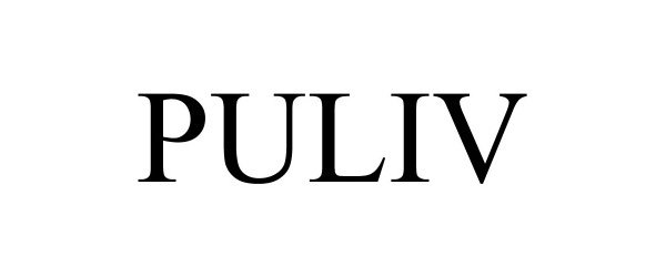Trademark Logo PULIV
