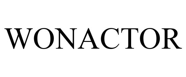 Trademark Logo WONACTOR