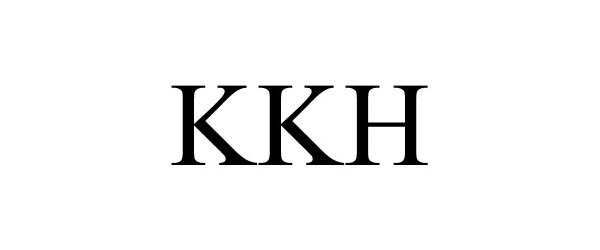Trademark Logo KKH