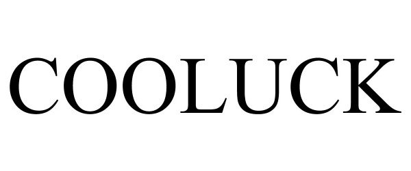 Trademark Logo COOLUCK