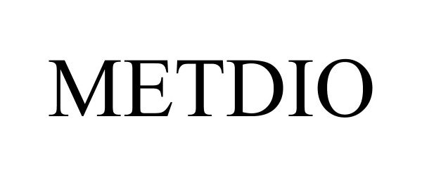 Trademark Logo METDIO