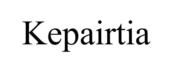 Trademark Logo KEPAIRTIA