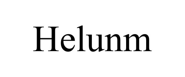 Trademark Logo HELUNM