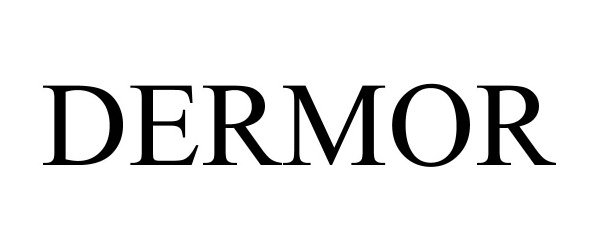 Trademark Logo DERMOR