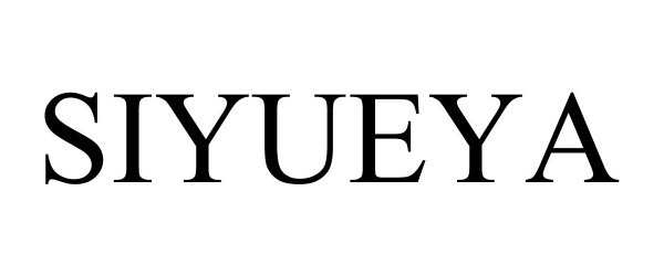 Trademark Logo SIYUEYA