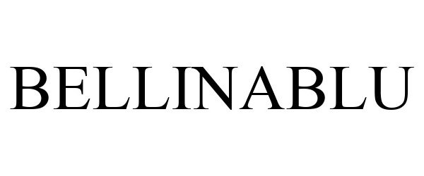 Trademark Logo BELLINABLU