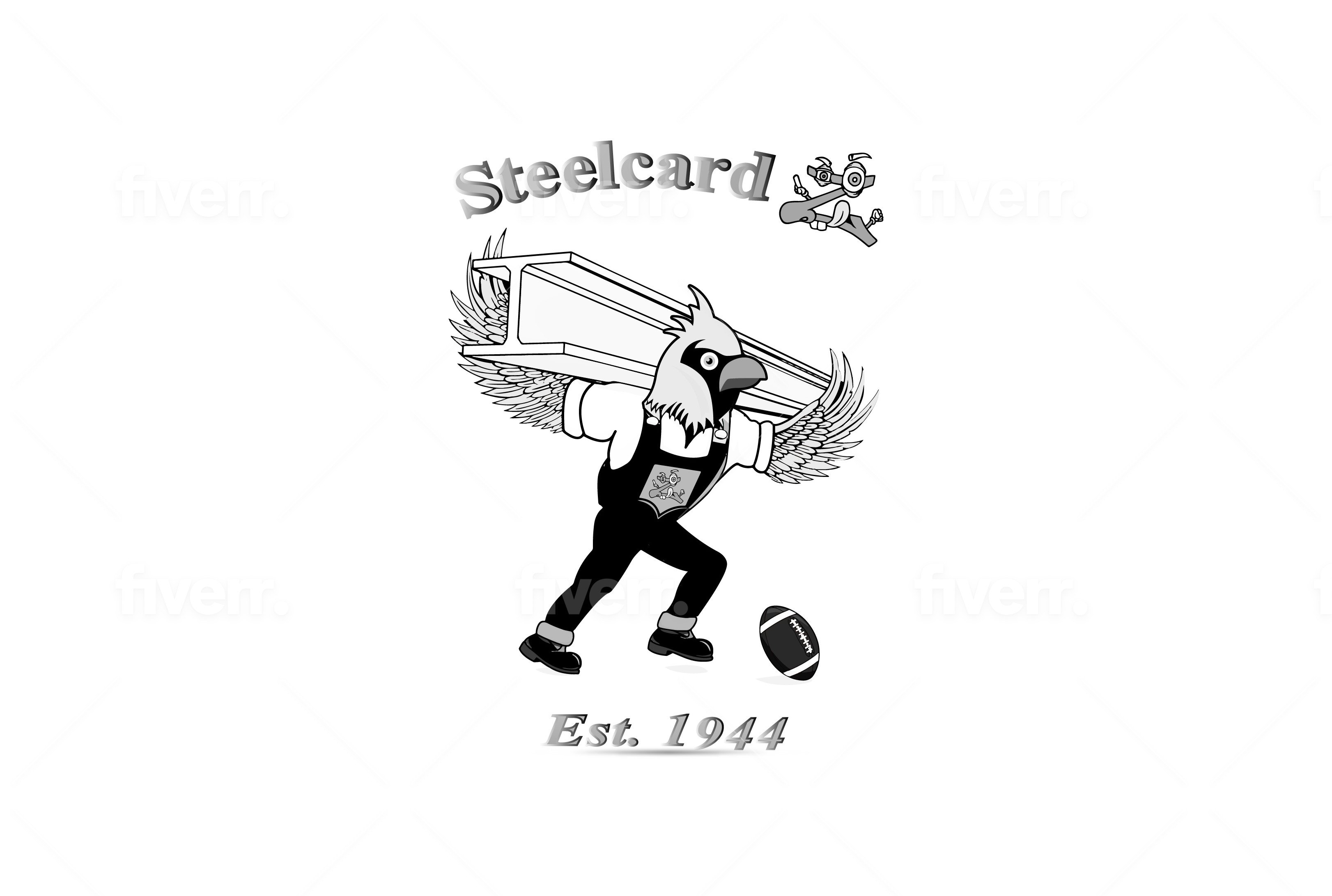 Trademark Logo STEELCARDZ EST.1944 (UNDERLINED)