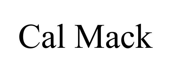Trademark Logo CAL MACK