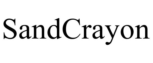 Trademark Logo SANDCRAYON