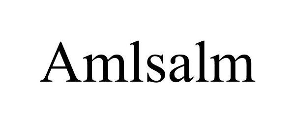 Trademark Logo AMLSALM