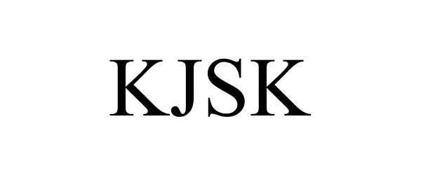 Trademark Logo KJSK