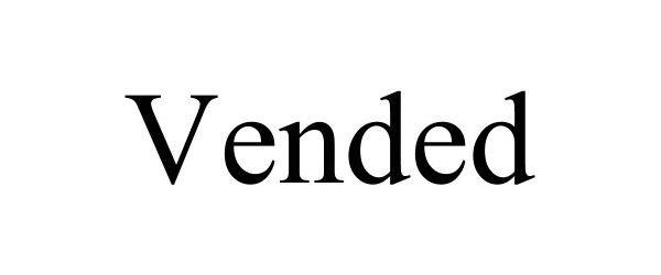 Trademark Logo VENDED