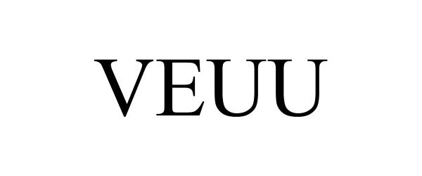 Trademark Logo VEUU