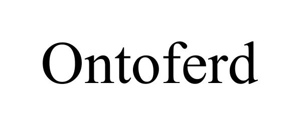Trademark Logo ONTOFERD