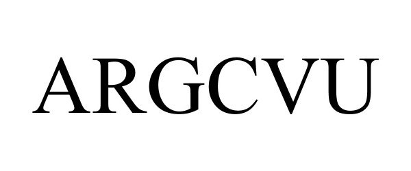 Trademark Logo ARGCVU