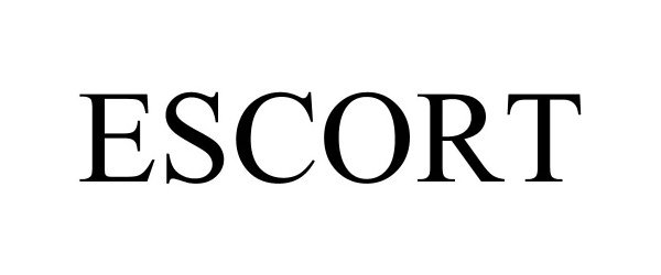 Trademark Logo ESCORT