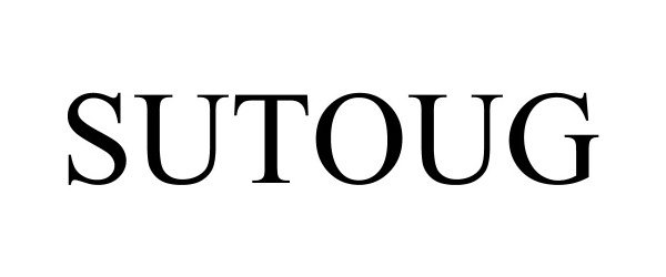 Trademark Logo SUTOUG