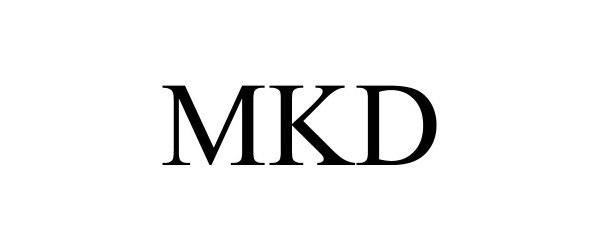 Trademark Logo MKD