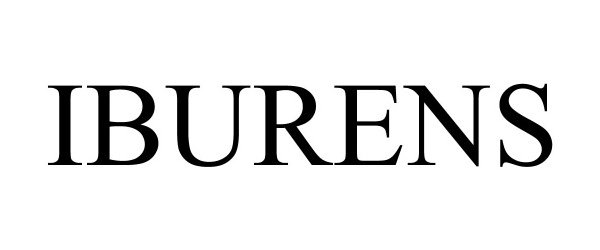 Trademark Logo IBURENS